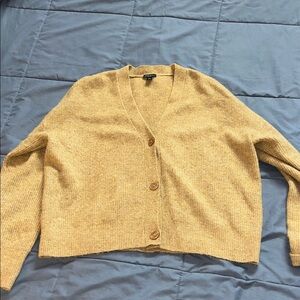 Ann Taylor Factory Golden Cardigan Sweater